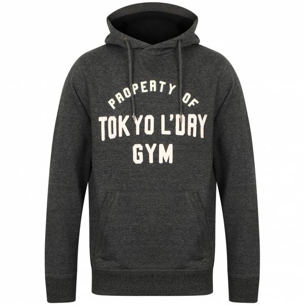 Tokyo Laundry Keskustie Brush Back Fleece Herren Pullover 1D11498 Jet Black