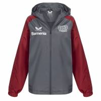 Bayer 04 Leverkusen CASTORE Damen Kapuzen Jacke TF1493-GREYRED