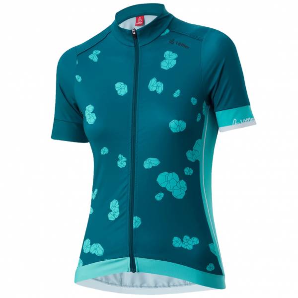 Löffler Hotbond® Full Zip Damen Radsport Trikot 25712-Blue Coral