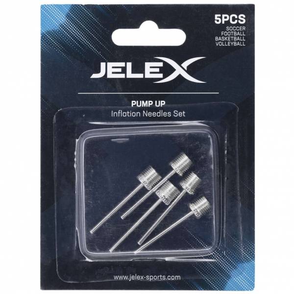 JELEX Pump Up Aghi per pallone Set da 5