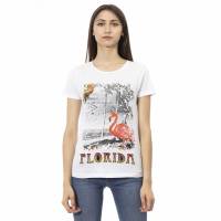 TRUSSARDI Action Mujer Camiseta Blanco 2BT10001