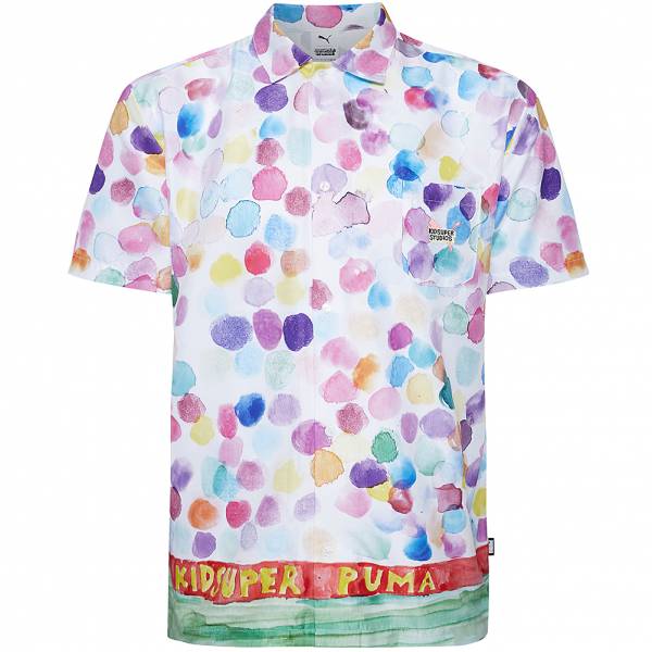 Image of PUMA x KidSuper Studios All Over Print Uomo Camicia a maniche corte 598953-02