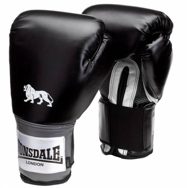 Gants de boxe Lonsdale Pro Training noirs