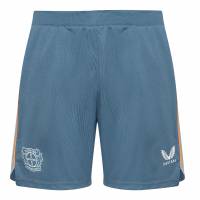 Bayer 04 Leverkusen CASTORE Kinder Trainings Short TJ1696-GREYBLUE