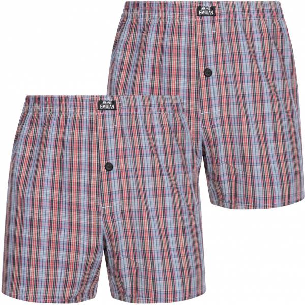 MONT EMILIAN &quot;Nantes&quot; Heren Amerikaans Boxershort 2-pak blauw