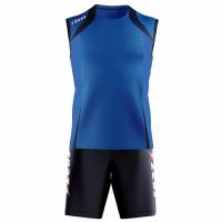 Zeus Kit Fly Uomo Sport Kit da calcio 2 pezzi royal blue-blu 805156505