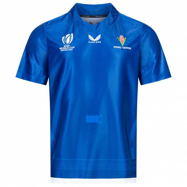 Coppa del mondo di rugby di Samoa CASTORE Uomo Maglia per il gioco in casa TM3340-BLU