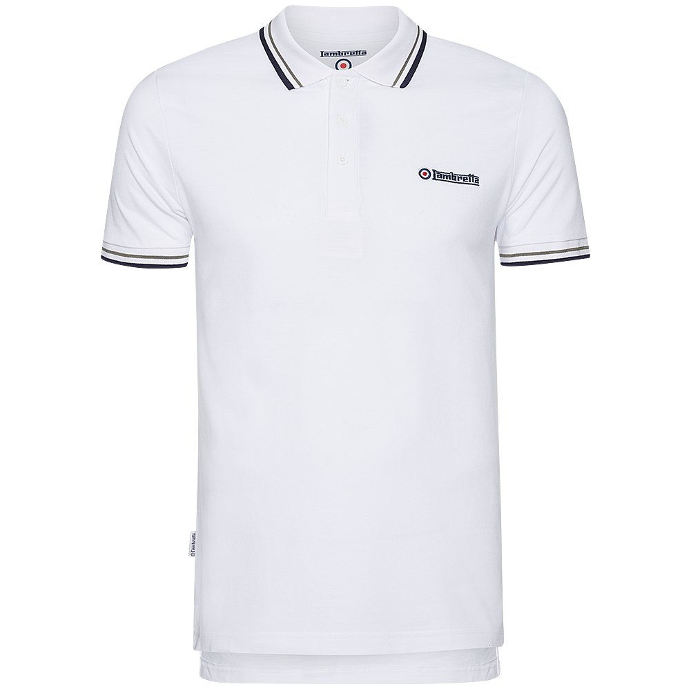 Lambretta Twin Tipped Men Polo Shirt 