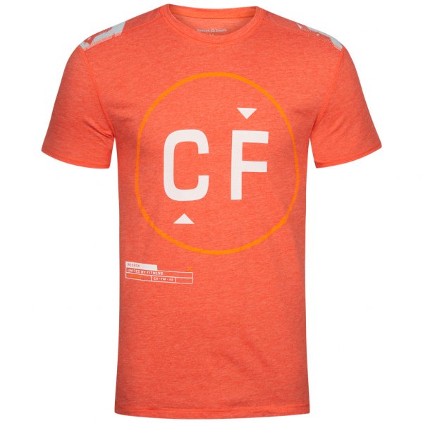 t shirt ufc reebok homme orange