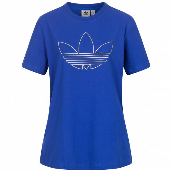 Kind Oppervlakte vogel adidas Originals Golden Trefoil Dames T-shirt H18027 | sport-korting.nl