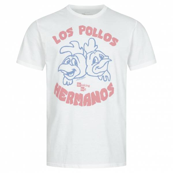 BREAKING BAD Los Pollos Hermanos Herren T-Shirt TRMTS030WHT