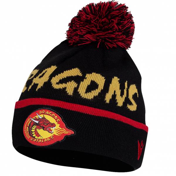 Dragons Catalans macron Rugby Pom Pom Mütze 58546515