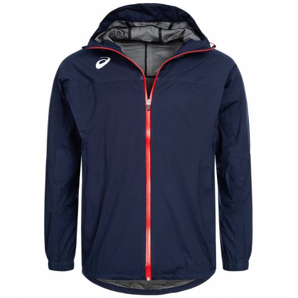 France ASICS Athlétisme Hommes Veste de pluie A17A43-52FR