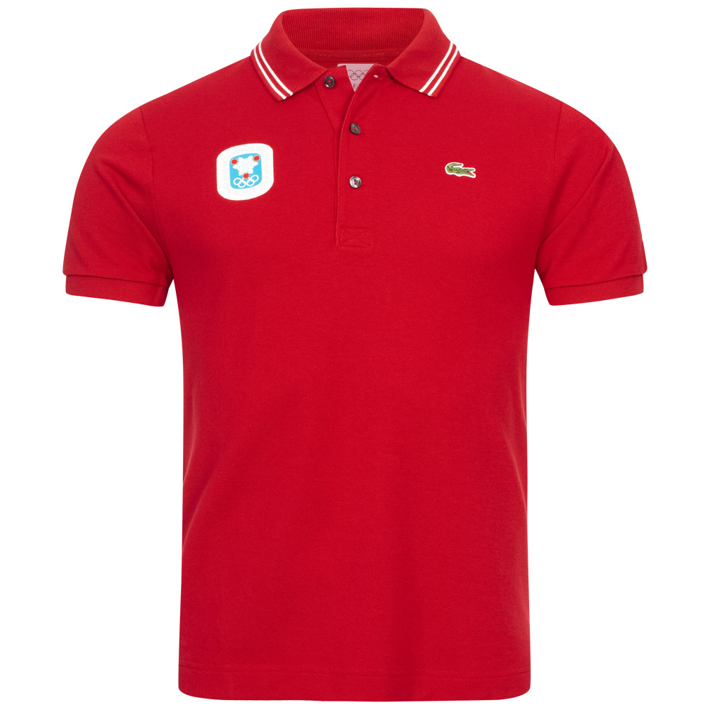 LACOSTE Olympic Heritage Men Polo Shirt 