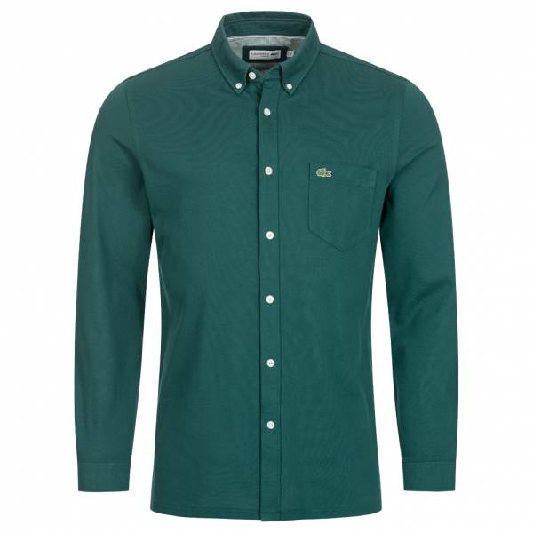 LACOSTE Slim Fit Heren Hemd met lange mouwen CH0706-E76