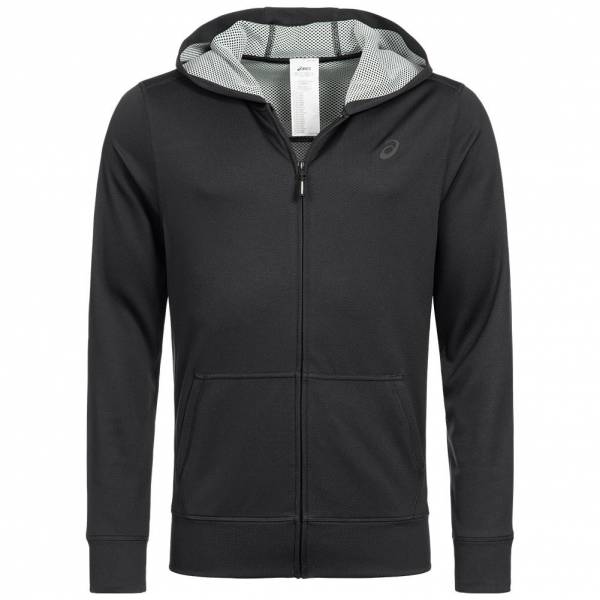 Veste de survêtement à capuche avec fermeture à glissière complète ASICS Tech pour hommes 140926-0904