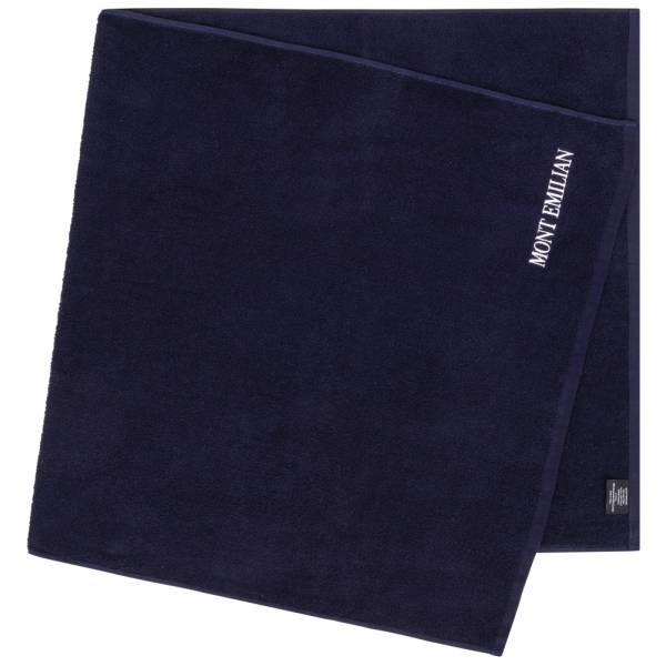 MONT EMILIAN &quot;Peillon&quot; Bath towel 140 x 70 cm navy