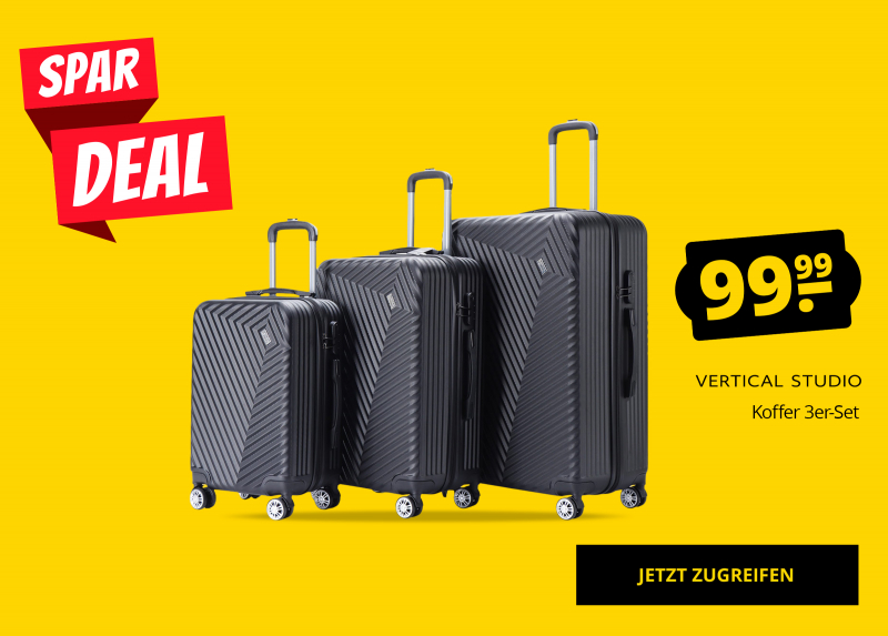 VERTICAL STUDIO Koffer 3er-Set nur 99,99 €!