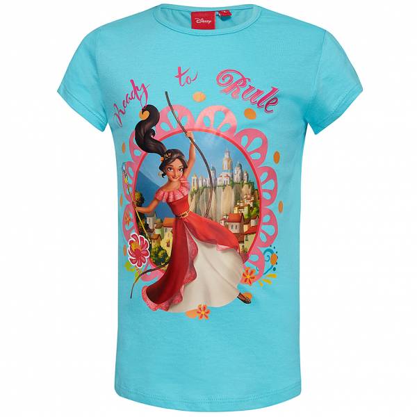 Elena of Avalor Disney Bambina T-shirt ER1391-blu