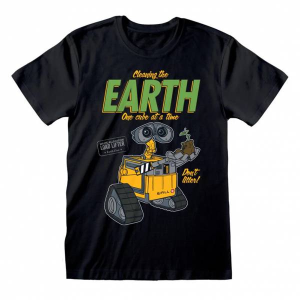 WALL-E – De laatste die de aarde schoonmaakt Heren T-shirt PIX05998TSB