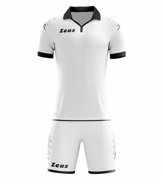 Zeus Kit Scorpion Trikot + Shorts Set bianco/nero