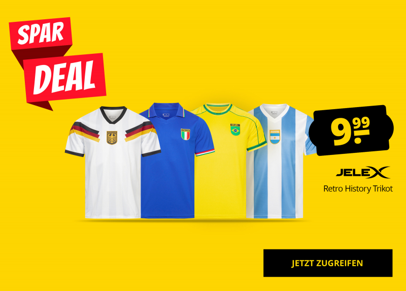 JELEX Retro History Trikot nur 9,99 €!