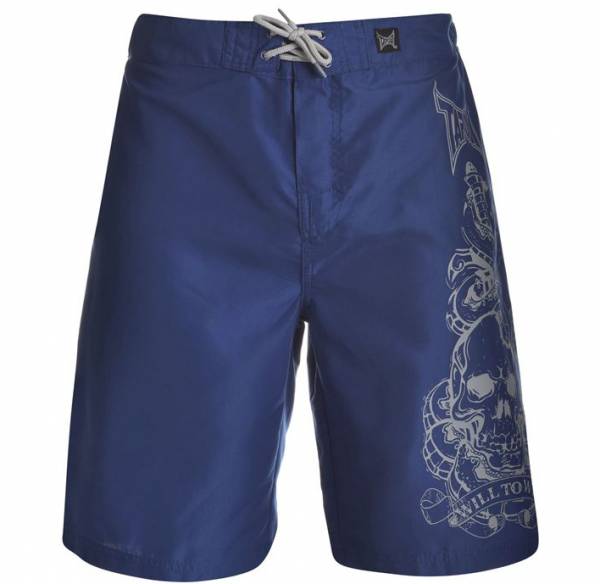 Tapout Herren Kampf Shorts blau