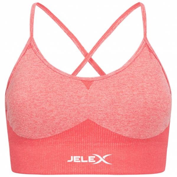 JELEX Angelina Donna Reggiseno sportivo da fitness rosa