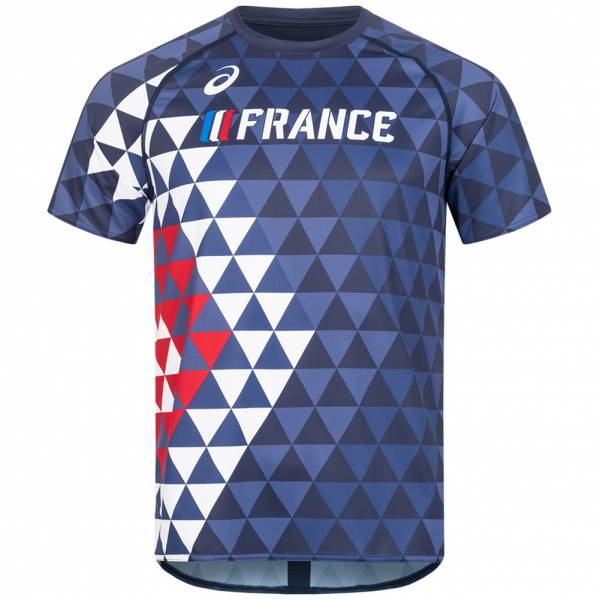 Frankreich ASICS Leichtathletik Shirt A17A39-52FR