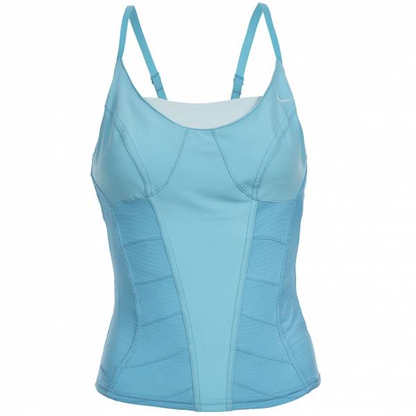 Nike Fitness Dance Corset Donna Canotta per l&#039;allenamento 226153-470 blu