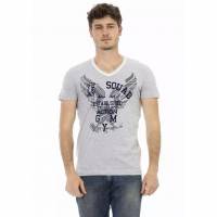TRUSSARDI Action Men T-shirt Gray 2AT21A013