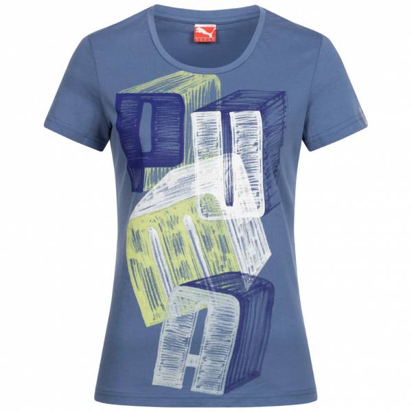 PUMA Coloring Letter Damen T-Shirt 824098-08