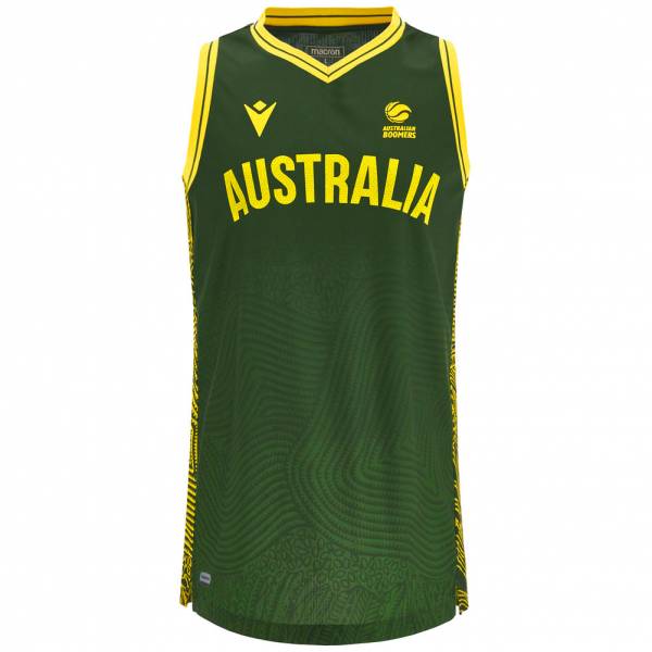 Image of Australia Pallone da basket macron Indegenous Uomo Maglia 58563692