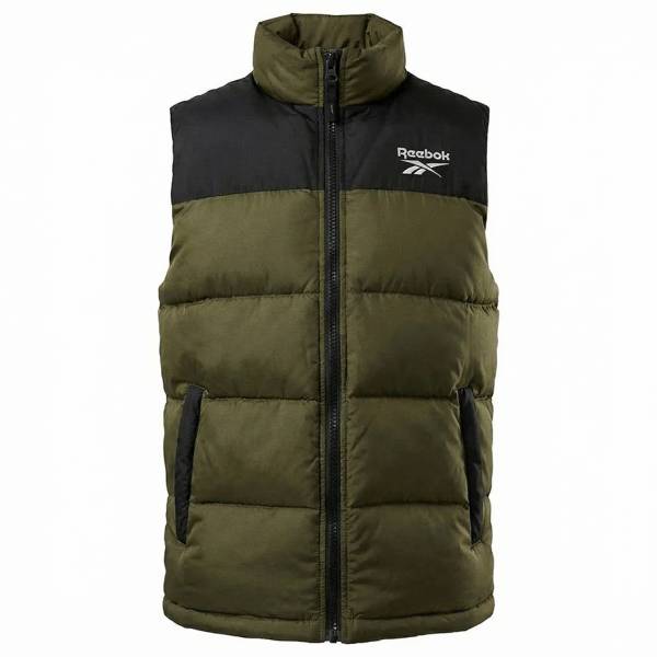 Reebok Heavyweight Puffer Mężczyźni Kamizelka RBO14920-Oliwka