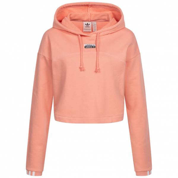 Image of adidas Originals Reveal Your Voice Cropped Donna Felpa con cappuccio GD3088