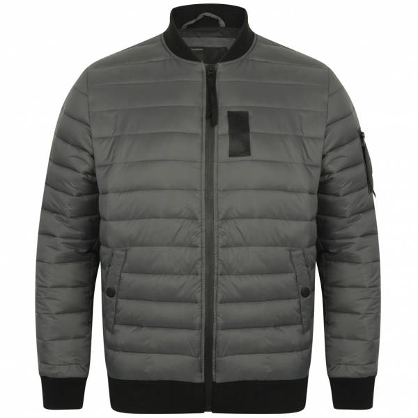 DNM Dissident Joliffe Quilted Jacket Herren Bomberjacke 1J9694 Graphite Grey