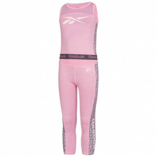 Image of Reebok Active Bambina Set top e leggings EY5132