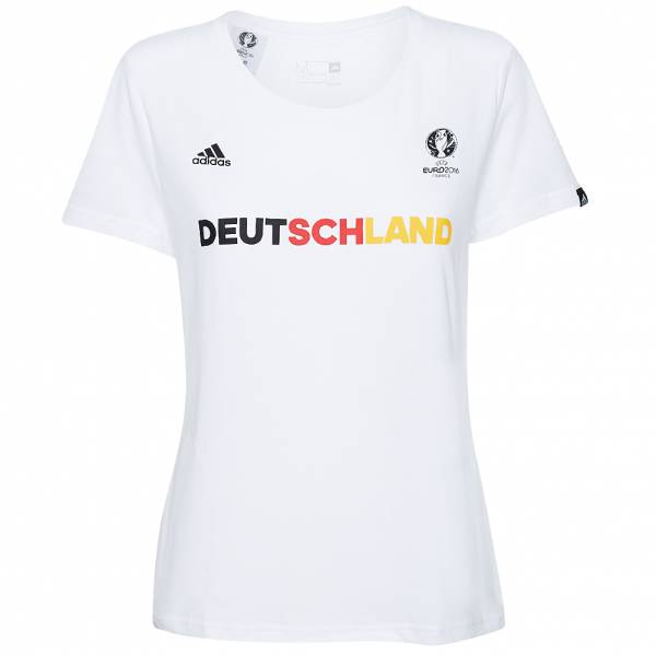 Niemcy adidas UEFA EURO 2016 Kobiety T-shirt AI5690