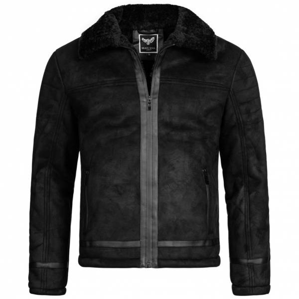 BRAVE SOUL Dallas Herren Winterjacke MJK-DALLAS BLACK