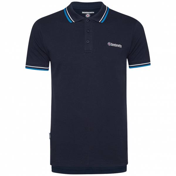 Lambretta Twin Tipped Herren Polo-Shirt SS1608-N/W/B
