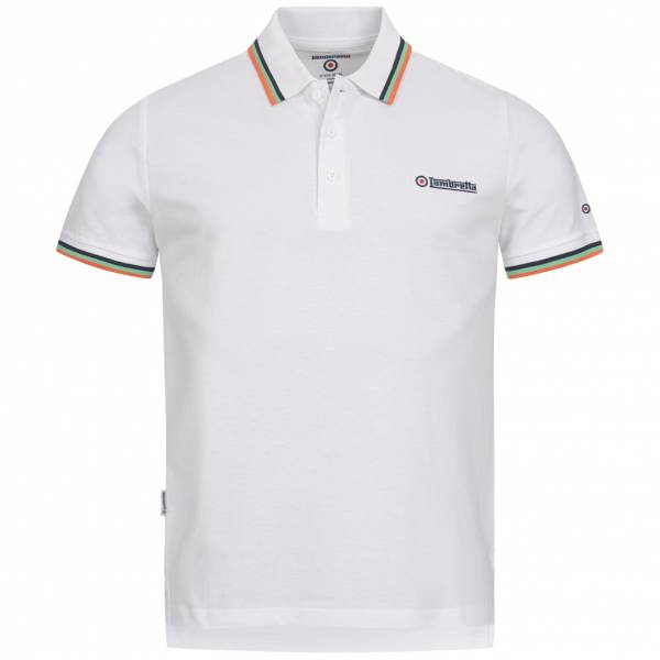 Lambretta Triple Tipped Hommes Polo SS1650-W/N/J/O