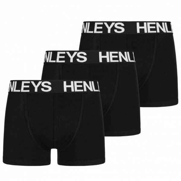 HENLEYS 3er-Pack Herren Boxershorts HST00289