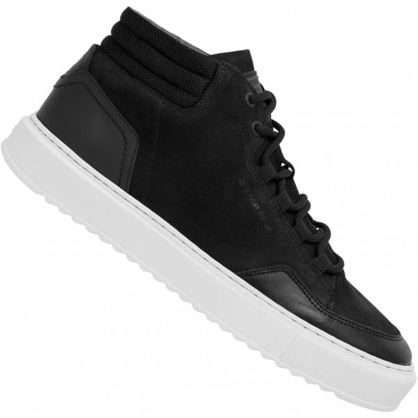 G-STAR RAW RESISTOR Mid Basic Herren Sneaker 2142 008701 BLK