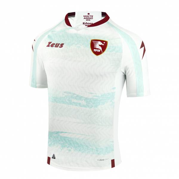 US Salernitana 1919 Zeus Mężczyźni Koszulka wyjazdowa biały