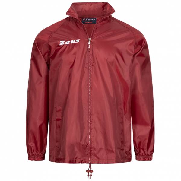 Zeus K-Way Veste de pluie rouge foncé