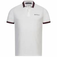 BEN SHERMAN House Collar Men Polo Shirt 0078169NR-WHITE
