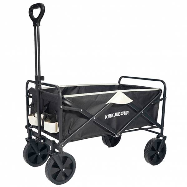 KIRKJUBØUR® &quot;Edda&quot; foldable handcart black/white