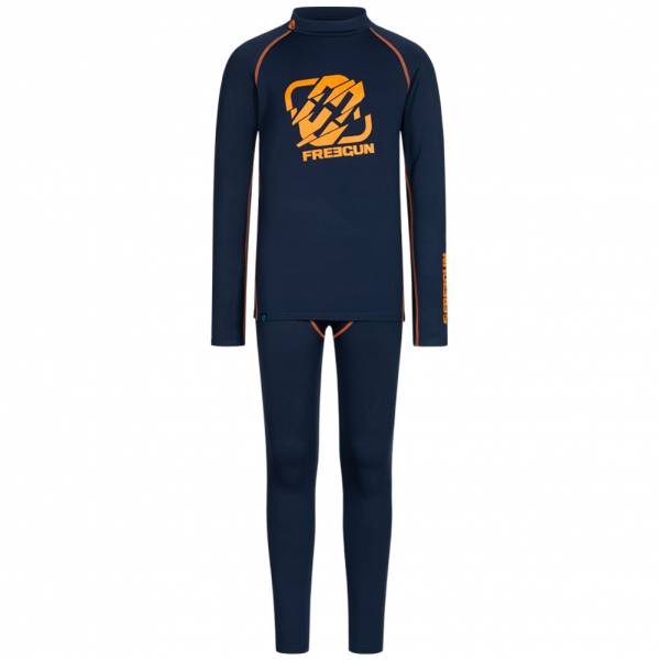 FREEGUN Border Enfants Sous-vêtements thermo-fonctionnels Combinaison 2 pièces