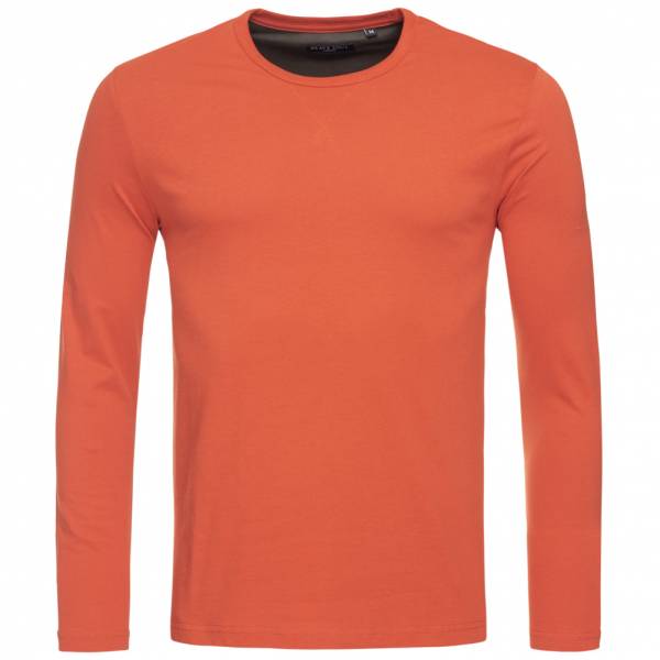 BRAVE SOUL Prague Crew Neck Herren Longsleeve MLT-69PRAGUEH Terracota