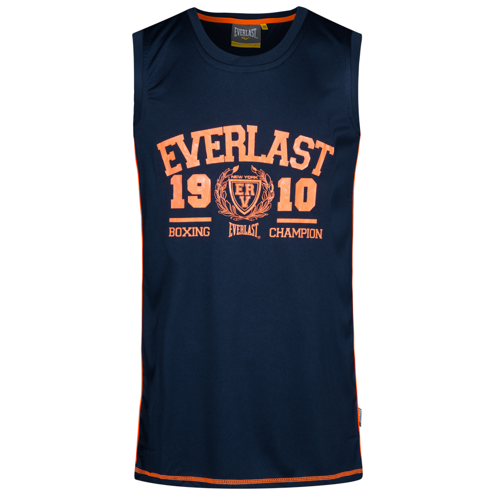 Everlast Men's Muscle Shirt Fitness Tank Top EVR0878 navy